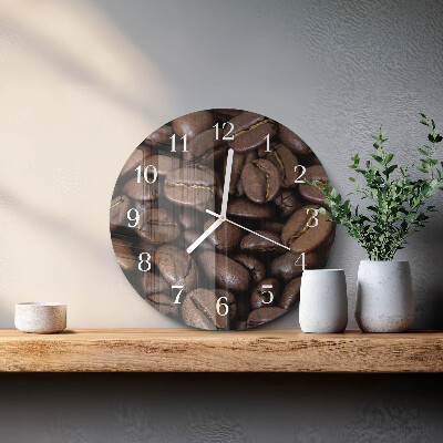 Horloge ronde Café