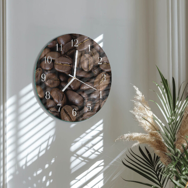 Horloge ronde Café