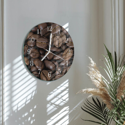 Horloge ronde Café