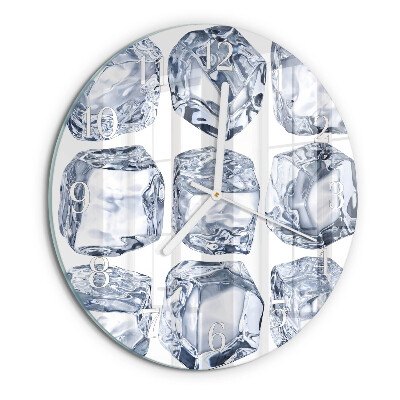 Horloge ronde Glace