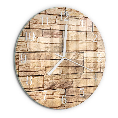 Horloge ronde Mâchefer