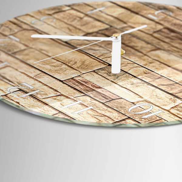 Horloge ronde Mâchefer