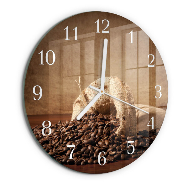 Horloge ronde Café