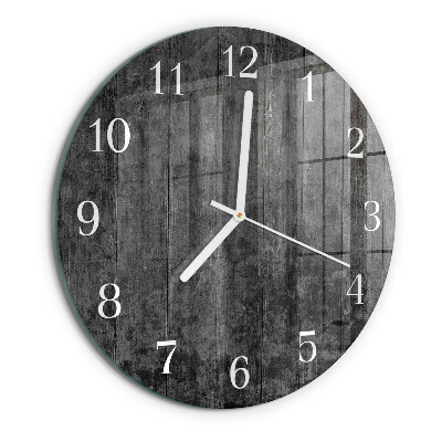 Horloge ronde Bois