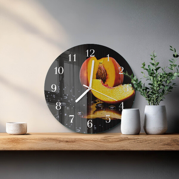Horloge ronde Pêche