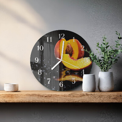 Horloge ronde Pêche