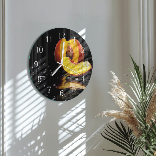 Horloge ronde Pêche