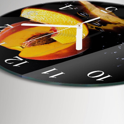 Horloge ronde Pêche