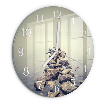 Horloge ronde Bord de la rivière