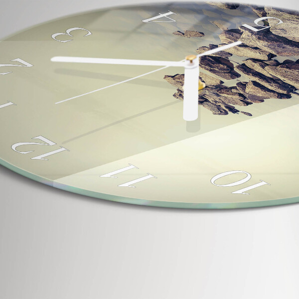 Horloge ronde Bord de la rivière