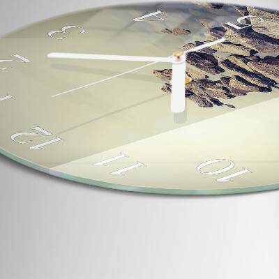 Horloge ronde Bord de la rivière