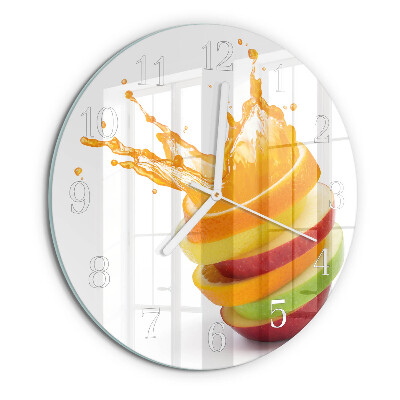 Horloge ronde Fruit