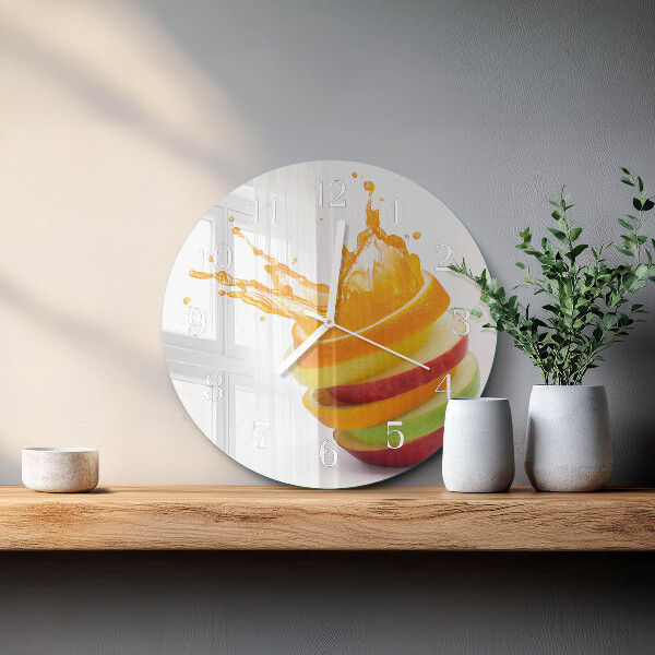 Horloge ronde Fruit