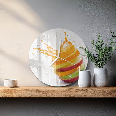 Horloge ronde Fruit