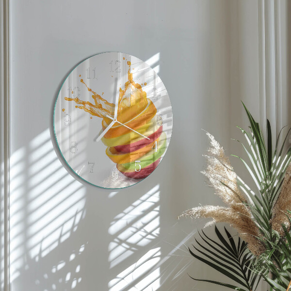 Horloge ronde Fruit