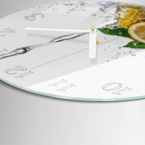 Horloge ronde Citrons