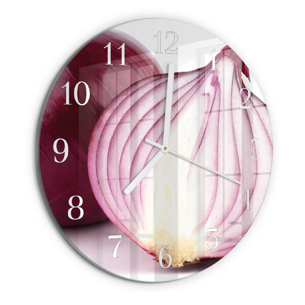 Horloge ronde Oignon
