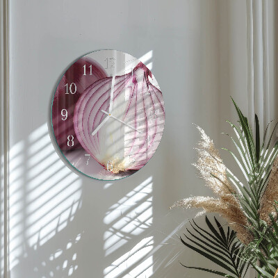 Horloge ronde Oignon