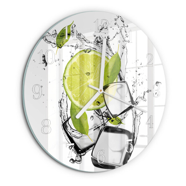 Horloge ronde Carbonate de calcium