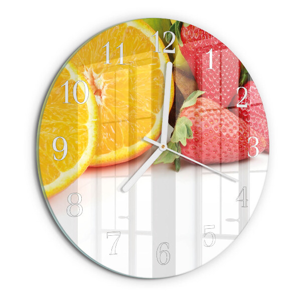 Horloge ronde Fruit