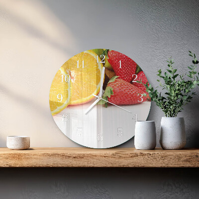 Horloge ronde Fruit