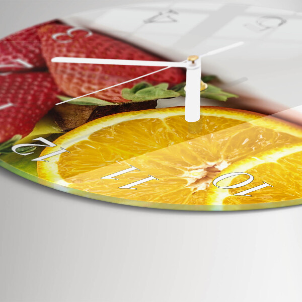 Horloge ronde Fruit
