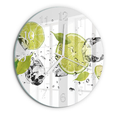 Horloge ronde Carbonate de calcium