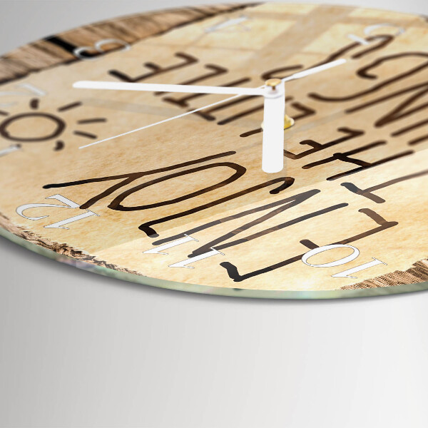 Horloge ronde Apprécier