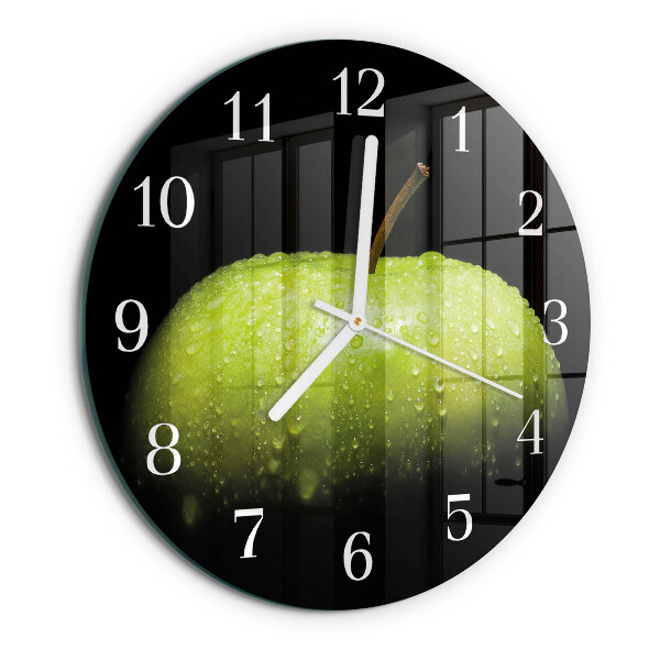 Horloge ronde Pomme