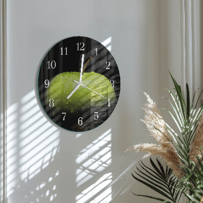 Horloge ronde Pomme