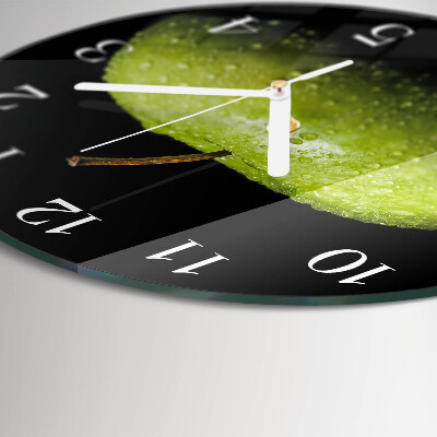Horloge ronde Pomme