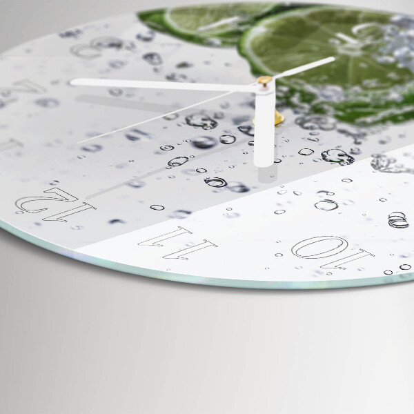Horloge ronde Carbonate de calcium