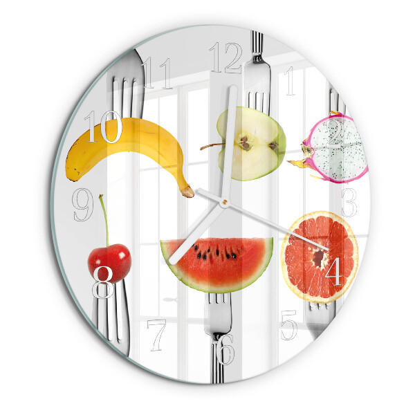 Horloge ronde Fruit