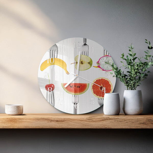 Horloge ronde Fruit