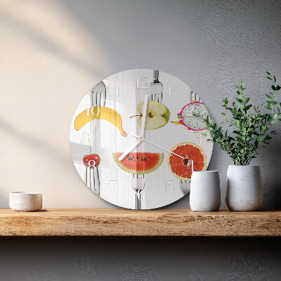 Horloge ronde Fruit