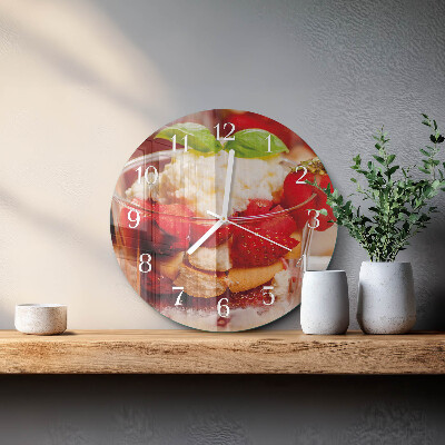 Horloge ronde Fruit
