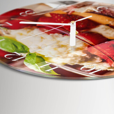 Horloge ronde Fruit