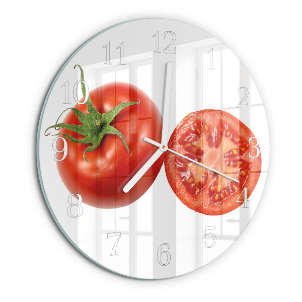 Horloge ronde Tomates