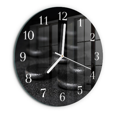Horloge ronde Pierres Zen