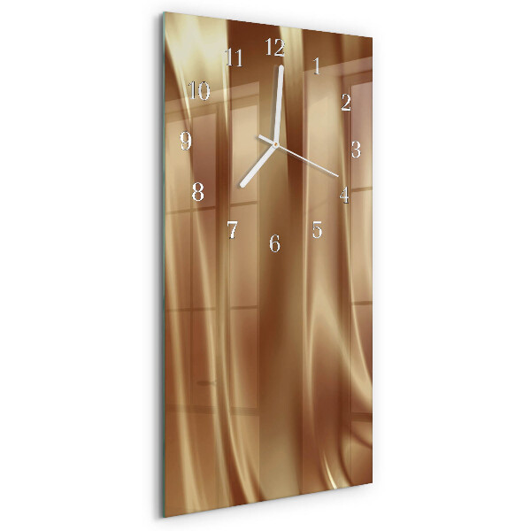 Horloge rectangulaire verticale Velours