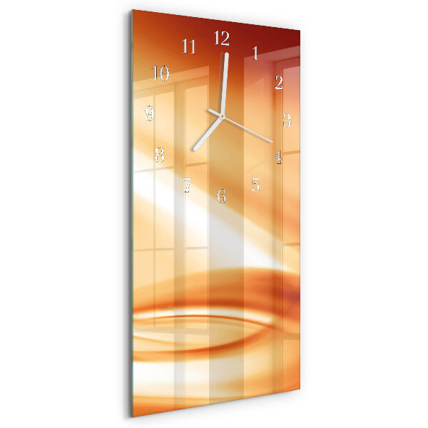 Horloge rectangulaire verticale Abstraction