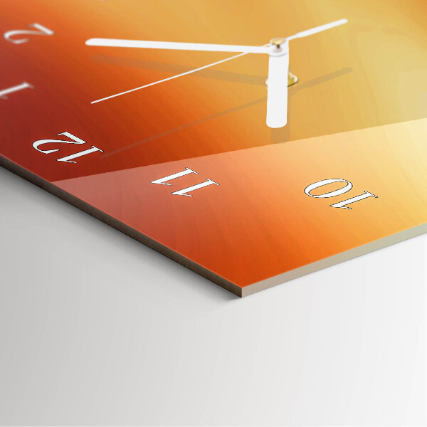 Horloge rectangulaire verticale Abstraction
