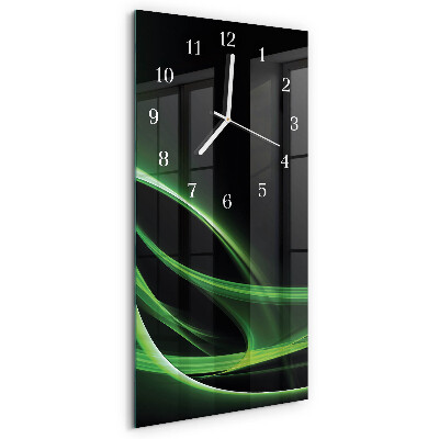 Horloge rectangulaire verticale Abstraction