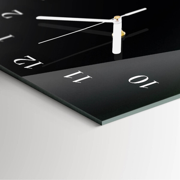 Horloge rectangulaire verticale Abstraction