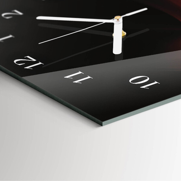 Horloge rectangulaire verticale Abstraction