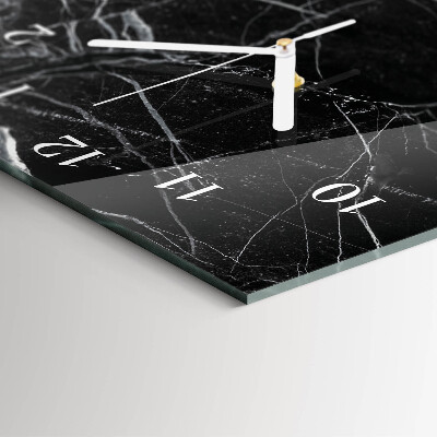 Horloge rectangulaire verticale Graphite