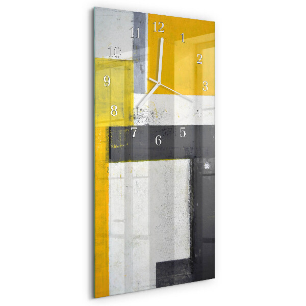 Horloge rectangulaire verticale Morceau
