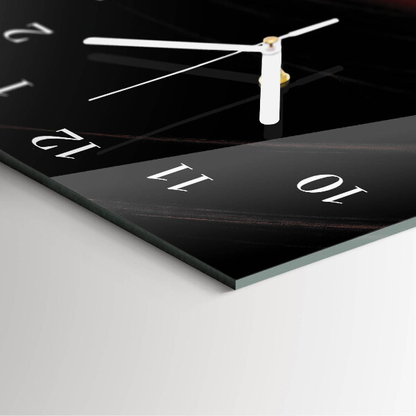 Horloge rectangulaire verticale Abstraction