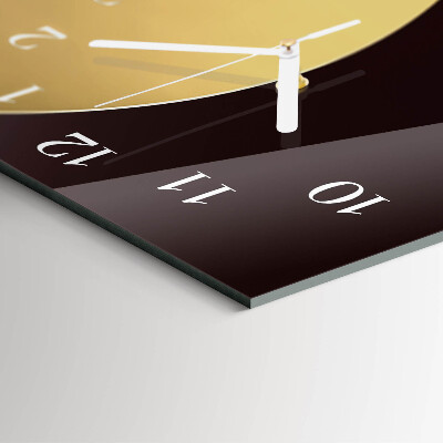 Horloge rectangulaire verticale Art abstrait