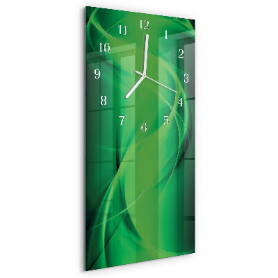 Horloge rectangulaire verticale Abstraction